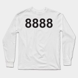 Angel number 8888 Long Sleeve T-Shirt